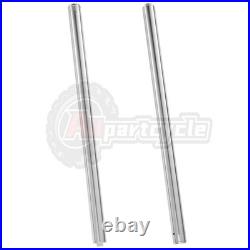 2pc Front Inner Fork Tubes Stanchion For Yamaha FZR250 2KR 1987-1988 35x635mm