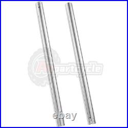2pc Front Inner Fork Tubes Stanchion For Yamaha FZR400 1WG 1988 38x640mm 2pc Front Inner Fork Tubes Stanchion For Yamaha FZR400 1WG 1988 38x640mm