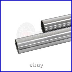 2pc Front Inner Fork Tubes Stanchion For Yamaha XV250 Virago 1989-2007 33x575mm 2pc Front Inner Fork Tubes Stanchion For Yamaha XV250 Virago 1989-2007 33x575mm