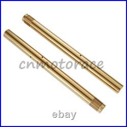 2pc Gold Front Suspension Fork Inner Tubes For YAMAHA YZF R1 2007-2008 43x540mm