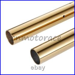 2pc Gold Front Suspension Fork Inner Tubes For YAMAHA YZF R1 2007-2008 43x540mm
