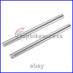 2pc Inner Front Fork Tubes Legs For Yamaha FZ6 2004-2007 43x590mm Stand Tubes