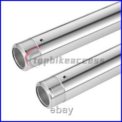 2pc Inner Front Fork Tubes Legs For Yamaha FZ6 2004-2007 43x590mm Stand Tubes