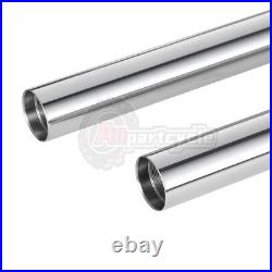 2pc Inner Front Fork Tubes Stanchion For Yamaha TZM150 1998-2002 33x610mm