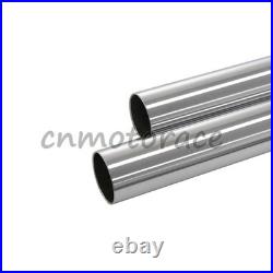 2pcs Front Stanchions Inner Fork Tubes For YAMAHA YZF R1 2007-2008 43x540mm 2pcs Front Stanchions Inner Fork Tubes For YAMAHA YZF R1 2007-2008 43x540mm