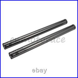 2xBlack DLC Front Fork Tubes Stanchion For YAMAHA YZ125 YZ250 2015-2022 48x597mm