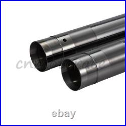 2xBlack DLC Front Fork Tubes Stanchion For YAMAHA YZ125 YZ250 2015-2022 48x597mm