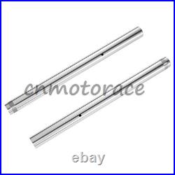 2xFront Fork Inner Tubes Stanchion For YAMAHA YZF R6 2005 41x538mm 1.25mm thread