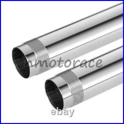 2xFront Fork Inner Tubes Stanchion For YAMAHA YZF R6 2005 41x538mm 1.25mm thread