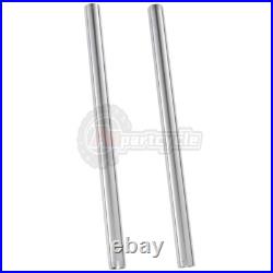2xFront Fork Tube Stanchion For Yamaha DT3 RT3 1973 DT250A DT360A 1974 34x574mm