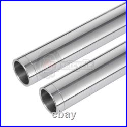 2xFront Fork Tube Stanchion For Yamaha DT3 RT3 1973 DT250A DT360A 1974 34x574mm