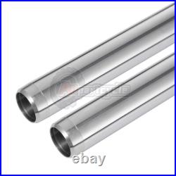 2xFront Fork Tube Stanchion For Yamaha DT3 RT3 1973 DT250A DT360A 1974 34x574mm