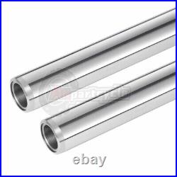 2xFront Fork Tubes Stanchion For Yamaha RZ125 1985 RD125LC 1986 33x590mm 2xFront Fork Tubes Stanchion For Yamaha RZ125 1985 RD125LC 1986 33x590mm