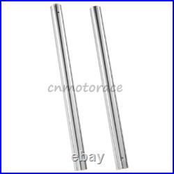 2xFront Inner Fork Leg Tubes For Yamaha FZ6N FZ6 FAZER S2 2007-2009 08 43x590mm