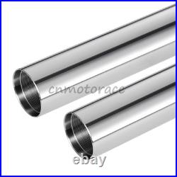 2xFront Inner Fork Leg Tubes For Yamaha FZ6N FZ6 FAZER S2 2007-2009 08 43x590mm
