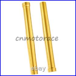 2xFront Outer Fork Leg Tubes For Yamaha YZF R1 2009-2014 14B-23106-00-00 Gold