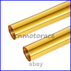2xFront Outer Fork Leg Tubes For Yamaha YZF R1 2009-2014 14B-23106-00-00 Gold