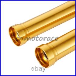2xFront Outer Fork Legs Tubes Bars For YAMAHA FZ1 2006-2015 FZ8 2013-2015 483mm 2xFront Outer Fork Legs Tubes Bars For YAMAHA FZ1 2006-2015 FZ8 2013-2015 483mm