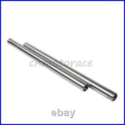 2xFront Stanchion Fork Inner Leg Tubes For Yamaha TDM900 2004-2010 43x621mm 2xFront Stanchion Fork Inner Leg Tubes For Yamaha TDM900 2004-2010 43x621mm