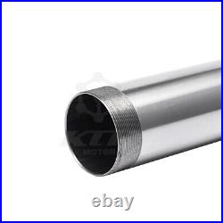 2xFront Stanchion Fork Tubes Bars For Yamaha YZ125 YZ250 2015-2022 48x597mm