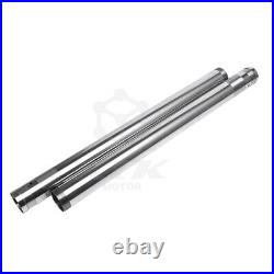 2xFront Stanchion Fork Tubes Bars For Yamaha YZ125 YZ250 2015-2022 48x597mm