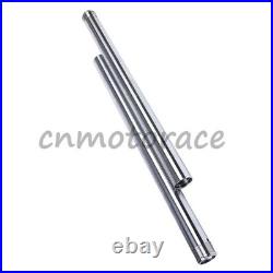 2xFront Stanchions Inner Fork Tubes For Yamaha FZR400RR 1990 1992 43x555mm 2xFront Stanchions Inner Fork Tubes For Yamaha FZR400RR 1990 1992 43x555mm