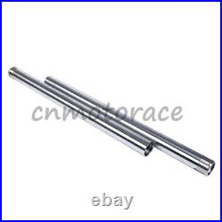 2xFront Stanchions Inner Fork Tubes For Yamaha FZR400RR 1990 1992 43x555mm 2xFront Stanchions Inner Fork Tubes For Yamaha FZR400RR 1990 1992 43x555mm