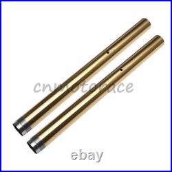 2xFront Stanchions Inner Fork Tubes Leg For Yamaha FZ1 Fzaer 2006-2010 43x525mm 2xFront Stanchions Inner Fork Tubes Leg For Yamaha FZ1 Fzaer 2006-2010 43x525mm