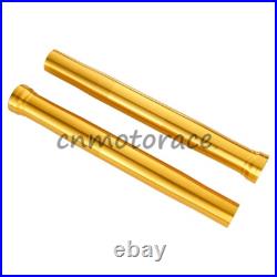 2xGold Front Outer Fork Tubes For YAMAHA R1 2004 2005 2006 5VY-23136-10-00 482mm