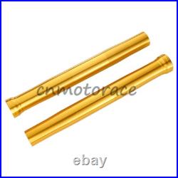 2xGold Front Outer Fork Tubes For YAMAHA R1 2004 2005 2006 5VY-23136-10-00 482mm
