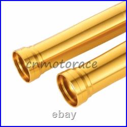 2xGold Front Outer Fork Tubes For YAMAHA R1 2004 2005 2006 5VY-23136-10-00 482mm