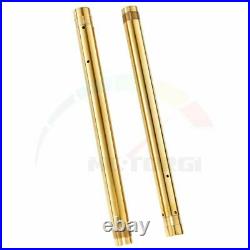 2xGold Inner Bars Pipes Fork Tubes For Yamaha TZR125R 3XV 1991-1992 3XV-23110-00
