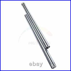 2xPipes Fork Bars Inner Tubes New Pair For Yamaha SR400 2001-2017 02 03 04 05 06