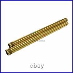 2xPipes Fork Inner Tubes Shock Bars Gold For Yamaha MTN 850 MT09 2014-2019 15 16