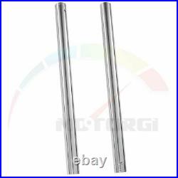 2xPipes Inner Fork Tubes Pair Bars For Yamaha FZ6 FZ6R 2009-2014 XJ6 2009-2015