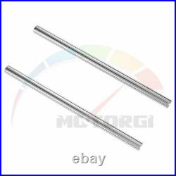2xPipes Inner Fork Tubes Pair Bars For Yamaha RZ125 1985 1GU-23110-00 33X590mm
