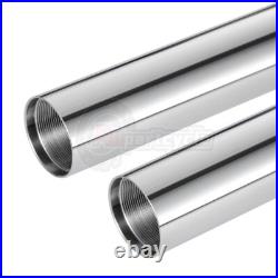 2x Fork Pipes Front Fork Tubes For Yamaha FZ1 FZS1000 FAZER 2001-2005 43x588mm
