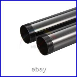 2x Front Inner Fork Tubes Pipes For Yamaha YZ125 YZ250 2015-2022 48x597mm DLC