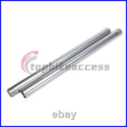 2x Inner Front Fork Leg Tubes For Yamaha TDM 850 1996-2001 43x646mm Stand Tubes