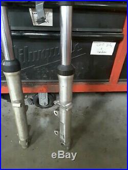 70-83 YAMAHA XS650 XS 650 SPECIAL Front Fork Tubes Suspension OEM STRAIGHT