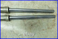 80 Yamaha SR 250 SR250 Exciter front forks fork tubes shocks right left