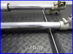 89 Yamaha Yz 250 Yz250 Oem Front Forks Right Left Fork Tubes Trees 1989 250