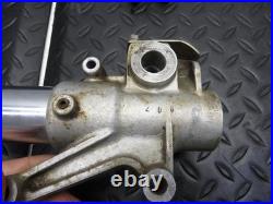 89 Yamaha Yz 250 Yz250 Oem Front Forks Right Left Fork Tubes Trees 1989 250