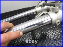 92 Yamaha Wr 200 Wr200 Oem Front Forks Right Left Fork Tubes Trees Straight
