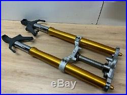 A Fork Gold Tube Stick Te Scabbard Yamaha Fazer 1000 FZ1 2011 without ABS