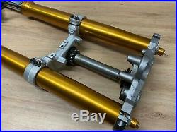 A Fork Gold Tube Stick Te Scabbard Yamaha Fazer 1000 FZ1 2011 without ABS