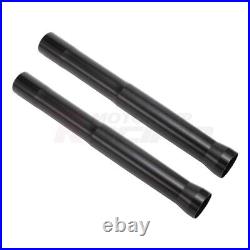 Black 508mm Front Stanchion Fork Leg Outer Tube Pair For Yamaha YZF R7 2022-2024