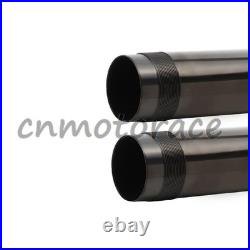 DLC Black Front Fork Tubes Stanchion For YAMAHA MTN850 MT09 2014-2016 41x586mm