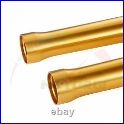Fork Legs Outer Tubes Pipes Gold For YAMAHA YZF R6 2016 501mm 2CX-23136-00-00