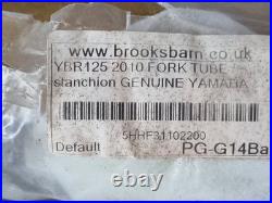 Fork Tube / Stanchion 5hhf311022 Genuine Yamaha Ybr125esd 2010-12